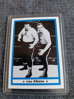 Lou Albano #23 Wrestling Card 1991 Imagine Wrestling Legends WWF NWA AWA WWE 