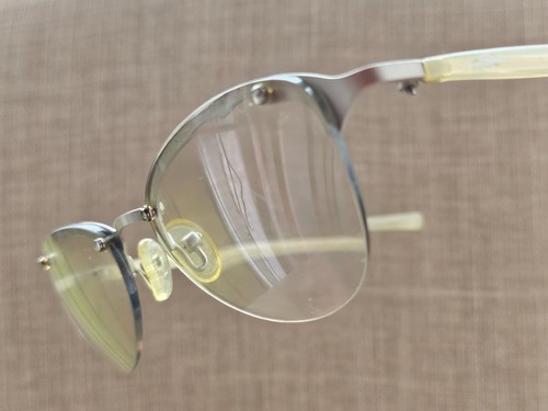 Ocean Drive News Glasses Frame Half Rim Eyeglasses 49[]18 135 Frame only