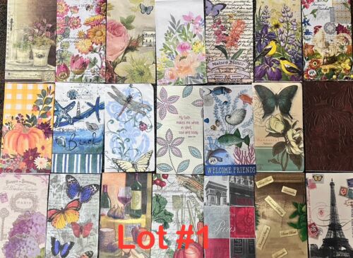 Lot Of Napkins For Decoupage