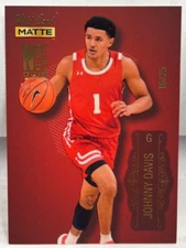 Johnny Davis 2022 Wild Card Matte National Convention Atlantic City RC #'d 16/25