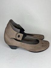 Arche Shoes Heels Ankle Strap Women Size 42 US 11 Brown Leather