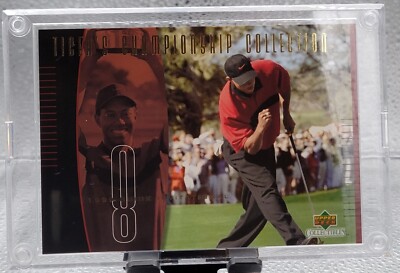 スコアアップ English 2001年 1035 2001 Upper Deck Tiger Woods Championship Collection #8 #'ed/3000