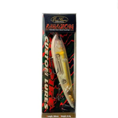 EverGreen Big Pencil Bait Amazon Pinkhead Flushed AYU Rare 43g 160mm Japan New | eBay UK EverGreen Big Pencil Bait Amazon Pinkhead Flushed AYU Rare 43g 160mm Japan New | eBay UK