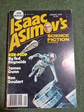 January 1979 Isaac Asimov's Science Fiction Magazine Ker-Plop by Ted Reynolds
