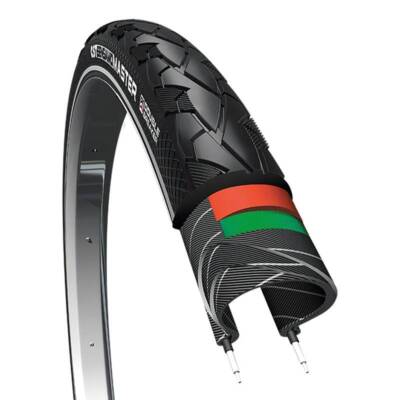 Pneu vélo city Rubena/Mitas LANDMARK V86 Noir - 700x38C - ETRTO 40-622 - 28x1.50 - Tringle Rigide