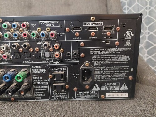 Marantz SR5001 7.1 channel AV Surround Sound Receiver TESTED *Scuffs And Stains* - Picture 9 of 15