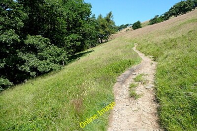Photo 6x4 Path below Foxlow Edge Fernilee Contrary to the map, the path f c2012