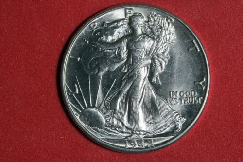 ESTATE FIND 1942 - P WALKING LIBERTY HALF DOLLAR!! #N06300