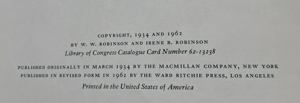 ANCIENT ANIMALS OF AMERICA by IRENE & W W Robinson VINTAGE DINO HARDCOVER 1962 - Image 4 of 4