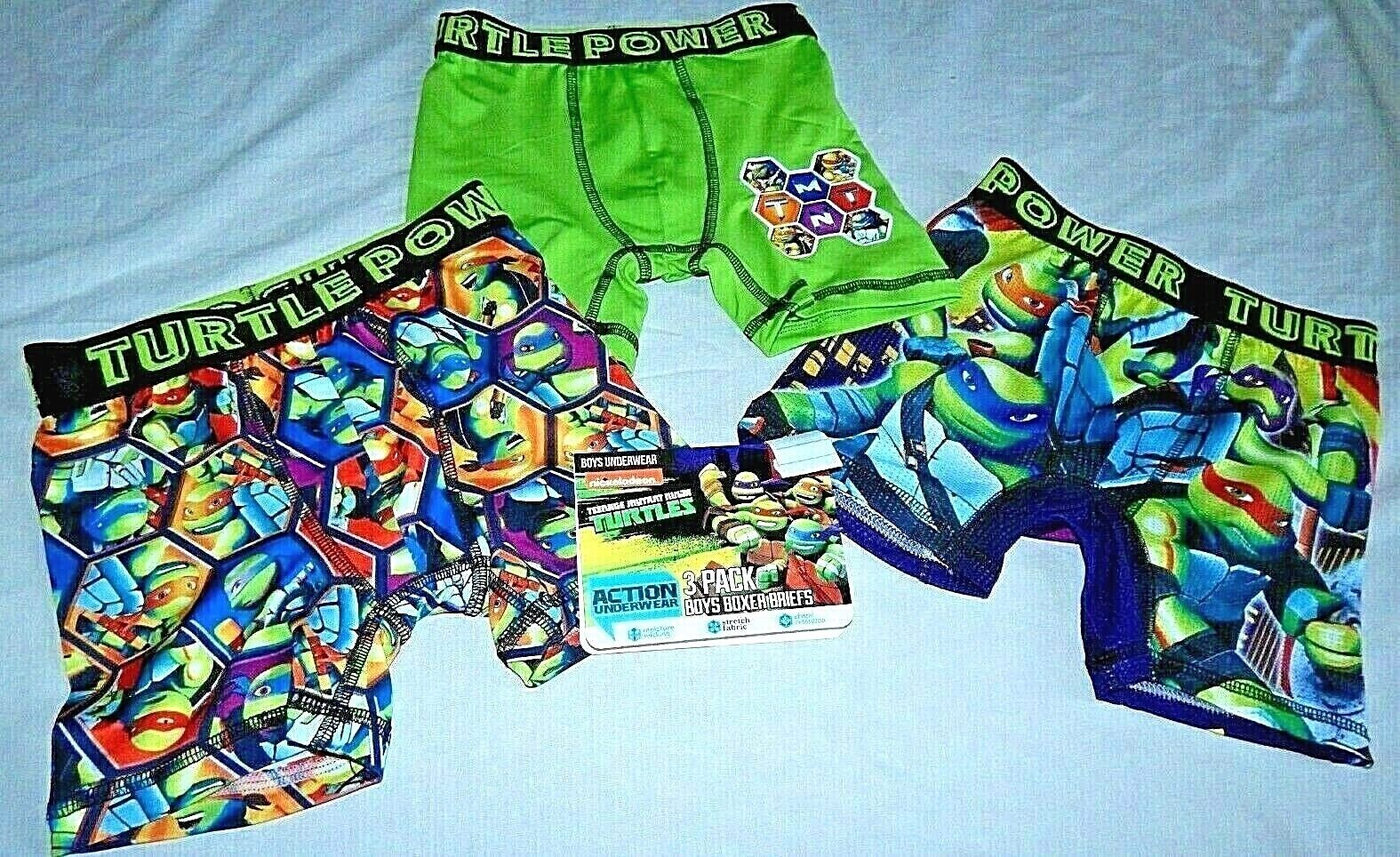 TMNT Underwear Boys Size 10 Large Teenage Mutant Ninja Turtles NEW