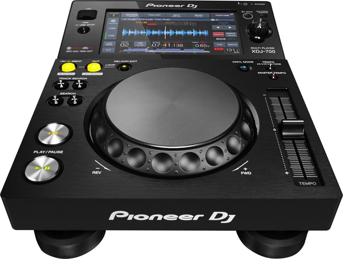 Pioneer DJ XDJ-700 2 Units Pair DJ Controller Turntable Rekordbox