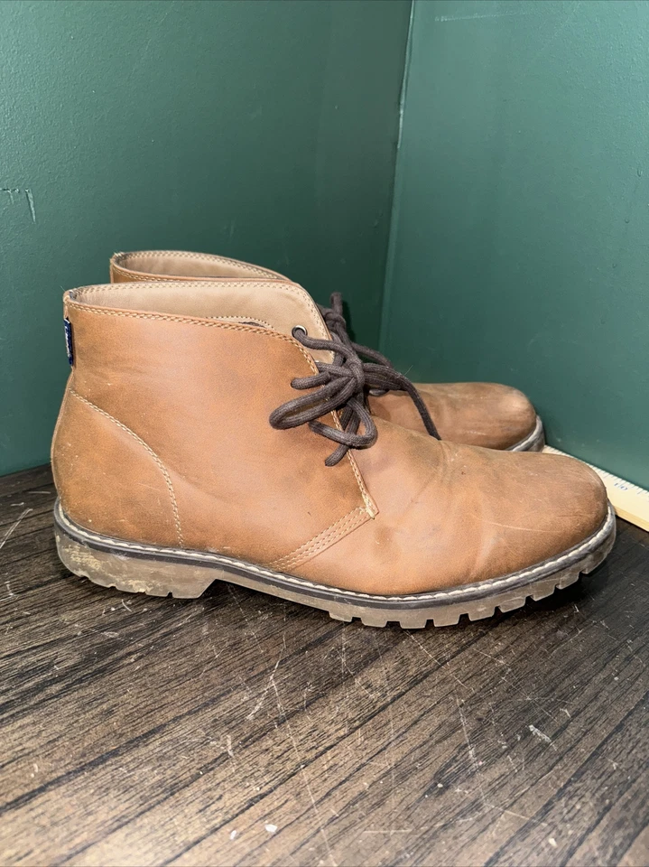 Botas de cuero para hombre de 10,5 chaps con alma de espuma Foto 3 de 4