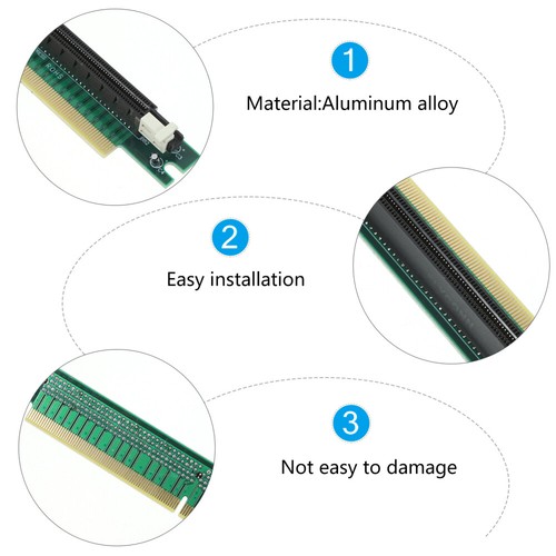 PCI-E-Adapterkarte GPU-Riser-Adapterkarte Erweiterung Für Grafikkarte - Afbeelding 11 van 12