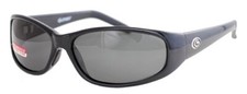 Gargoyles Pressure Sunglasses Black Fr / Smoke Polarized Lens ca.2011 New w/Tags
