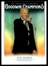 2021 Upper Deck Goodwin Champions Joe Biden G10 #2