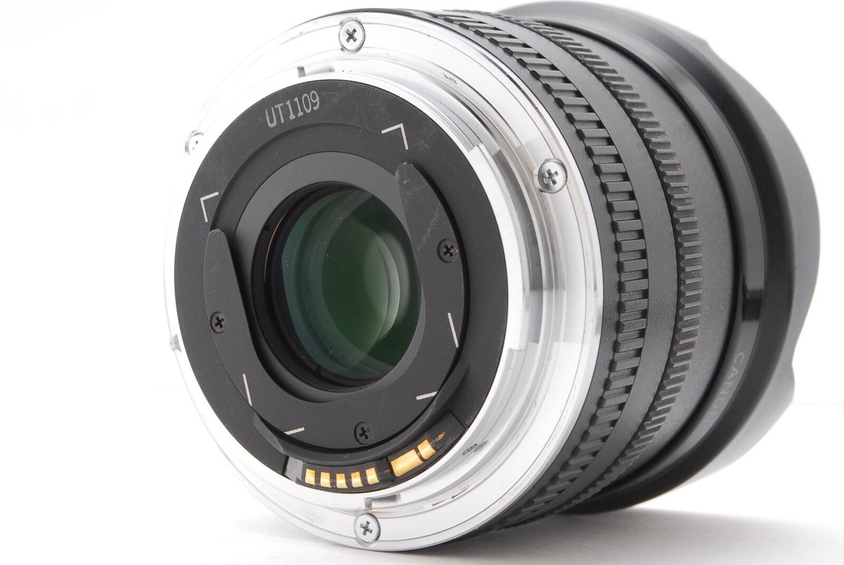 EXC+5】 Canon EF 15mm F2.8 FISHEYE Lens for EOS EF Mount