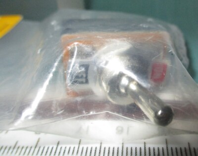 RadioShack 275-666 DPDT Toggle Switch With ON/OFF Plate – 3A At 125VAC, Maintained Action, Panel Mount