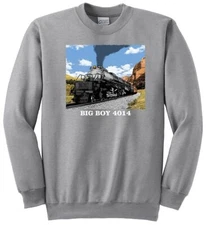 Union Pacific Big Boy 4014 in Utah train Authentic Railroad Sweatshirt [110]