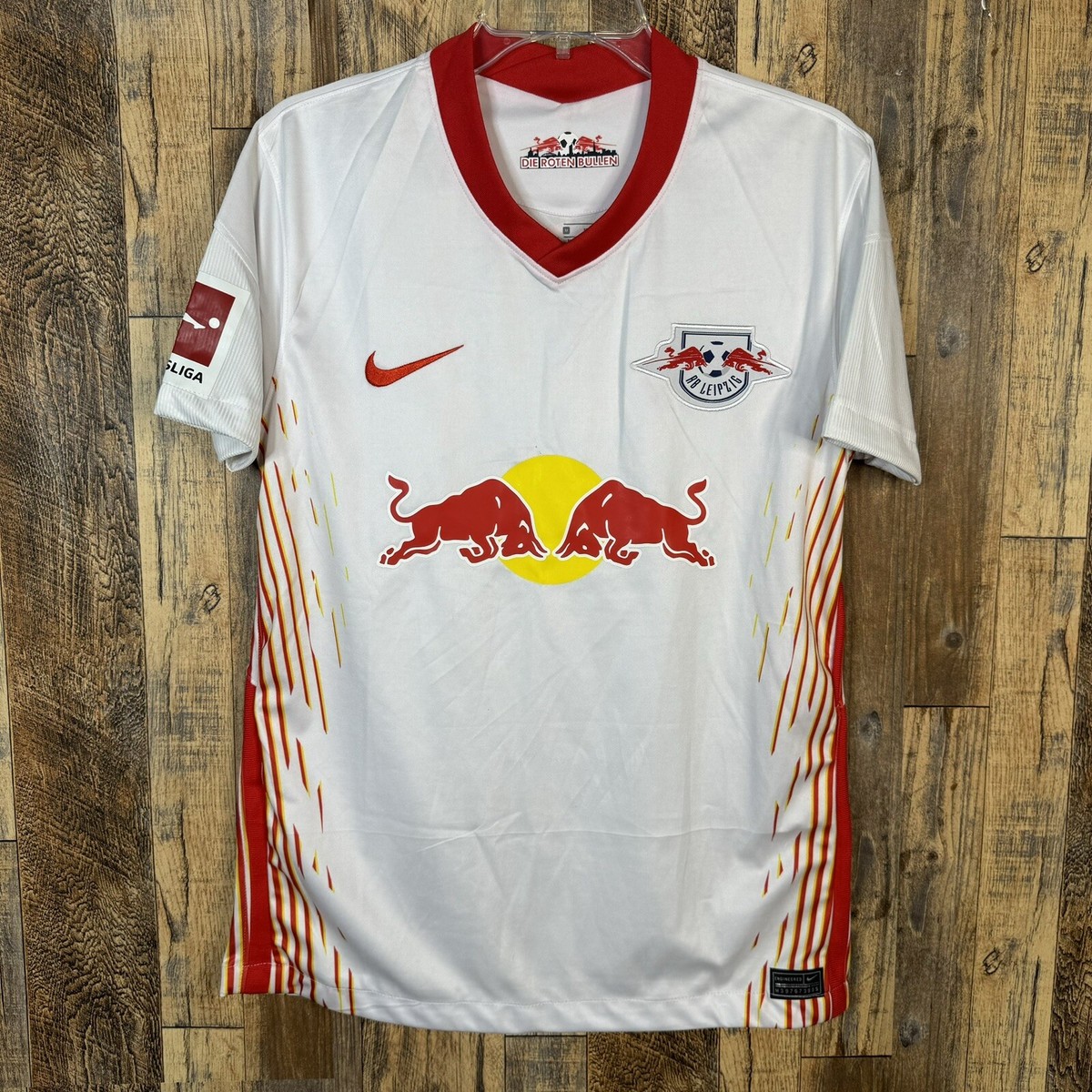 RB Leipzig 2020-21 Home Soccer Jersey Nike 658907-411 Men's Sz M