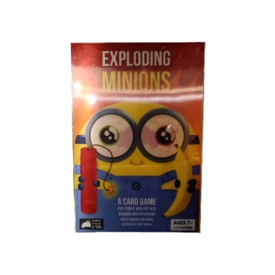 Exploding Minions von Exploding Kittens Kartenspiele Spaß Familienspiele