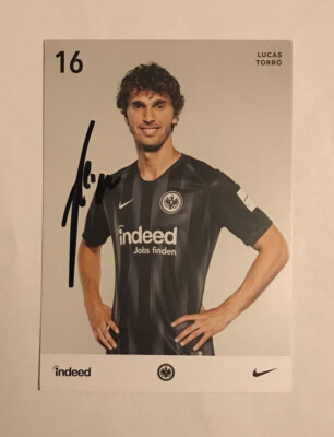 Autogrammkarte Lucas Torro Eintracht Frankfurt, 2018/2019