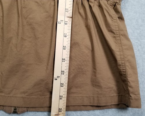 Ruby Rd. Utility Vest Women’s Medium M Brown Sleeveless Full Zip Safari Stretch - Picture 9 of 16