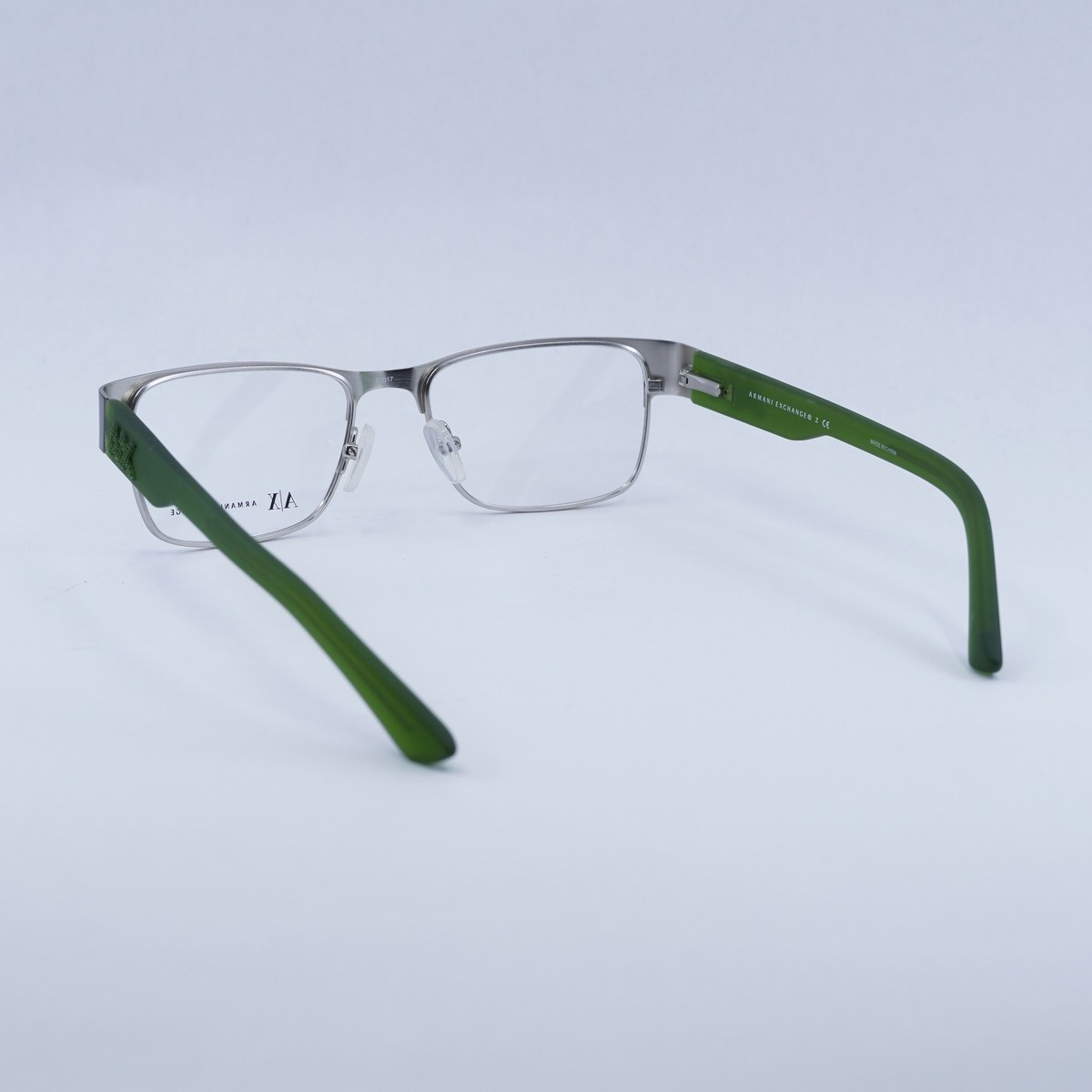 NEW Armani Exchange AX1012 6045 Black/Silver/Dark Green 51mm  display picture 2