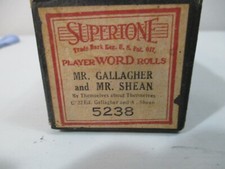 Supertone Player Piano Roll 5238 Mr Gallagher and Mr Shean
