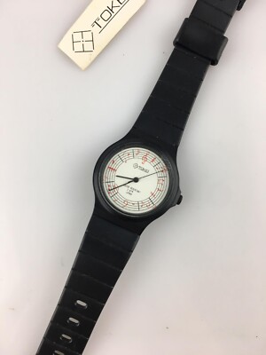 Generic Women's Quartz Time Only 32mm Black Strap Rubber Sport Buckle Watch