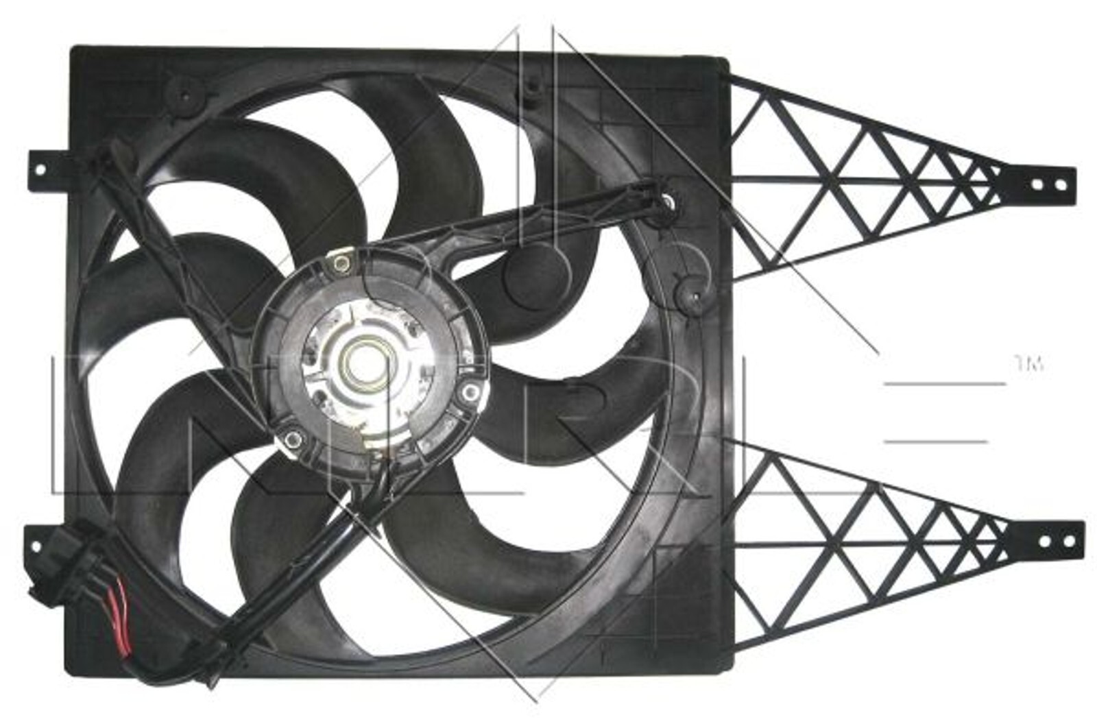 Ventilateur radiateur VW Polo 1.4 TDI pièce de rechange refroidissement Skoda Fabia