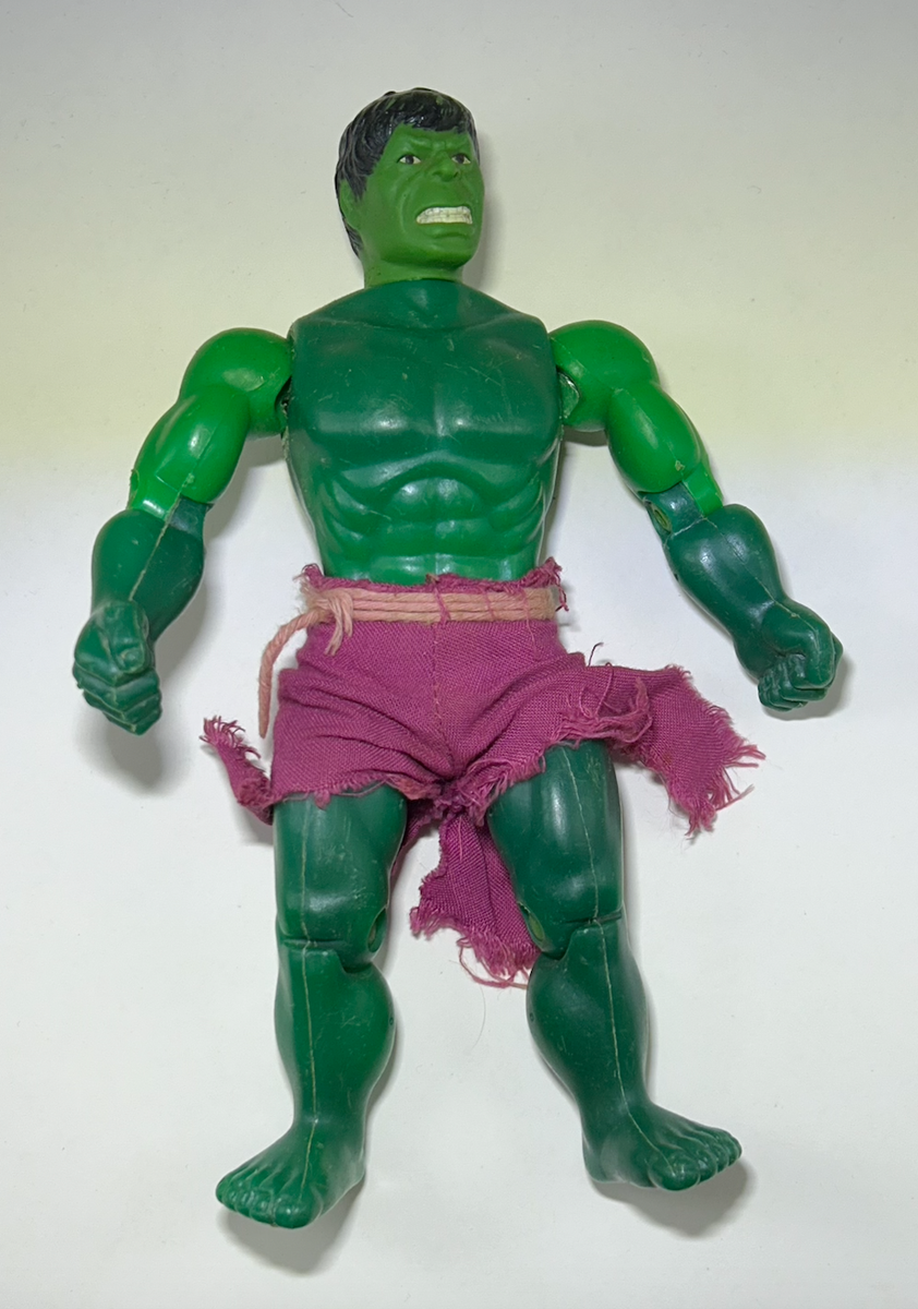 趣味・スポーツ・実用 Mego Action Figure Toys: With Values 1974 Mego Hulk Marvel Worlds Greatest Heroes WGSH Green