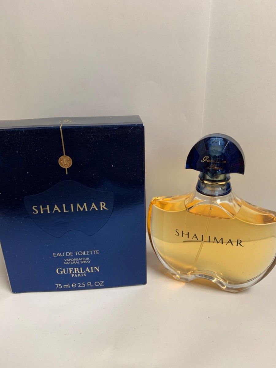 Vintage Shalimar Eau De Toilette For Women 75ml/2.5oz NIB by