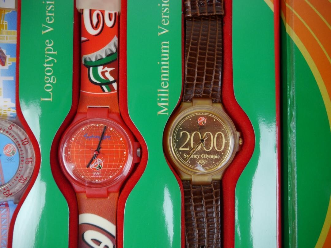 SWATCH x Coca-Cola 2000 Sydney Olympics Special Watch SWATCH x Coca-Cola 2000 Sydney Olympics Special Watch