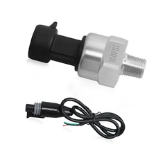 1/8"NPT Thread Pressure Sensor 100PSI 5V DC for Oil Fuel Gas Water Air Pressure