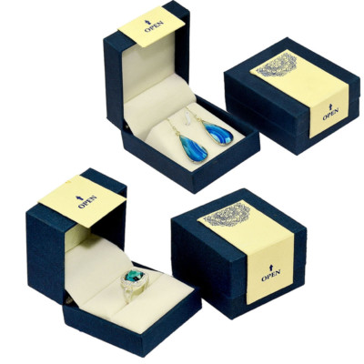 Beautiful Jewelry Packaging Box Perfect for Rings, Earrings and Pendants Gifting