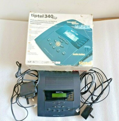 TIPTEL AG digital answering machine Tiptel 340 Clip 1068571 *NEW*