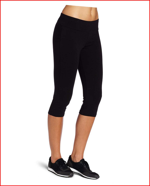 Essential Capri Legging Large Black 