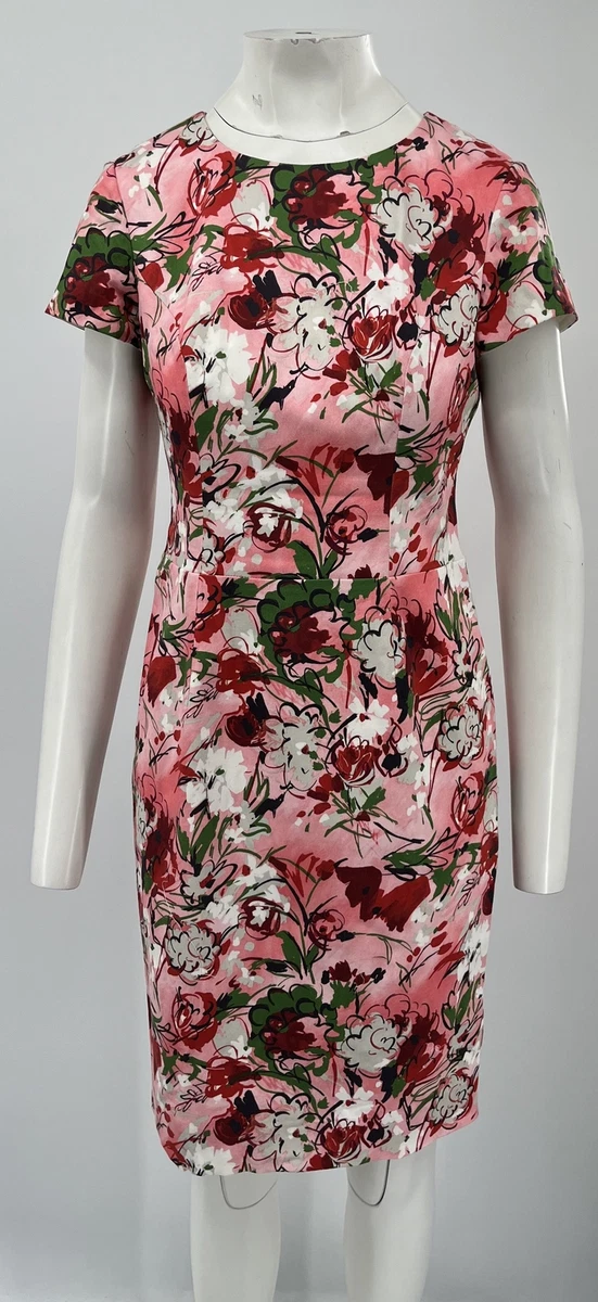 Pink short deals sleeve dress
