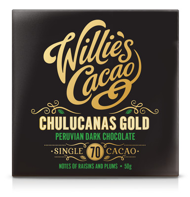 Willie's Cacao Chulucanas Gold Peru 70% Dark Chocolate Bar