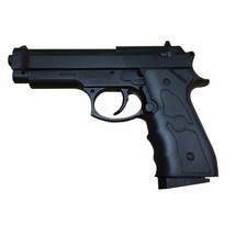 Pistolet Softair z magazynkiem i amunicją kolor czarny, pistolet zabawkowy