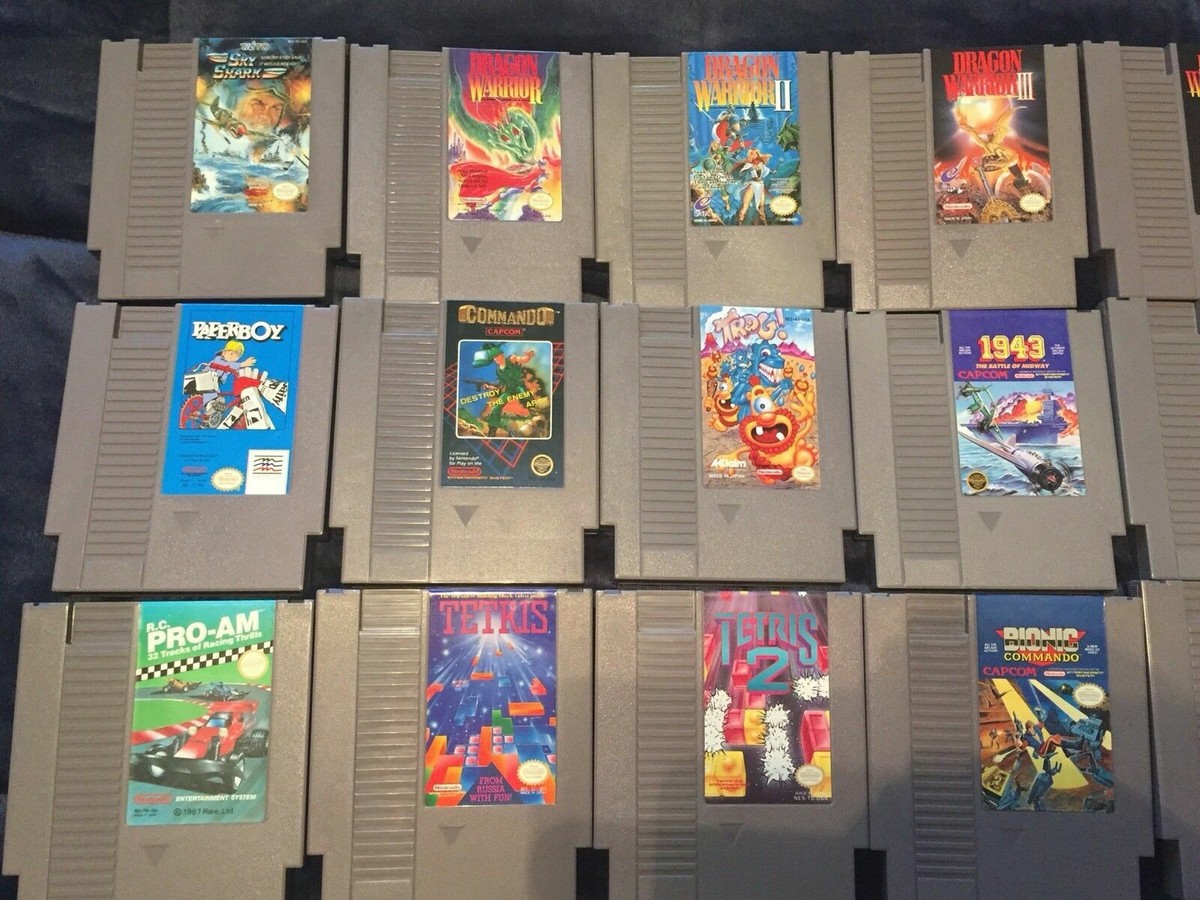Nintendo Entertainment System (NES) Games Sold Individually
