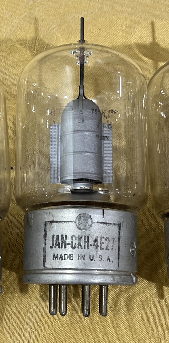 Heintz and Kaufman And Gammatron 257B / JAN-4E27 VACUUM TUBE
