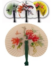 Paper Chinese Folding Fans Party Bag Filler Wedding Fancy Dress New