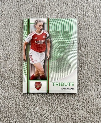 Futera Katie Mccabe Special Tribute Buchstütze 4/4 Futera Platinum Arsenal 25/26