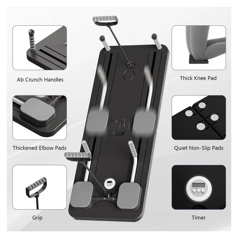 Tabla de Pilates, Tabla Abdominal Multifuncional, Entrenador Ab Core, Entrenador Abdominal Foto 3 de 4