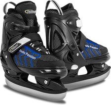 Nattork Adjustable Ice Skate for Boys Adult, Reinforced Ankle Support