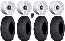 Kmc Impact 15 Wheels Machined 33 Coyote Tires Honda Pioneer 1000 Talon