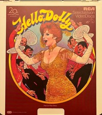 RCA SelectaVision VideoDiscs Lot of 2 Hello Dolly Parts 1  2 CED Movie