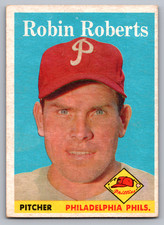 Top 10 Robin Roberts Baseball Cards 16