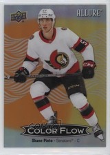 2024-25 Upper Deck Allure Color Flow Orange Yellow Shane Pinto #CFL-52 11ng